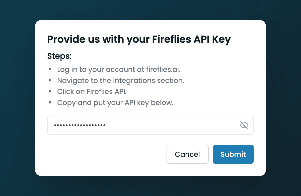 Connecting Fireflies