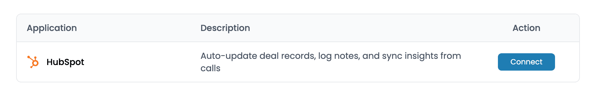 Connecting HubSpot
